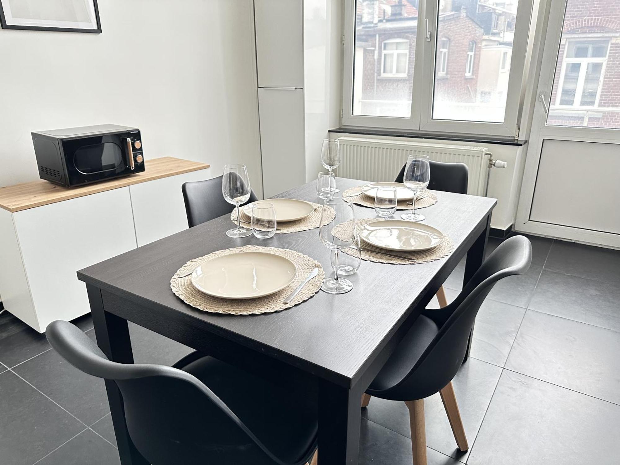 Апартаменты Trendy Flat In Брюссель Экстерьер фото